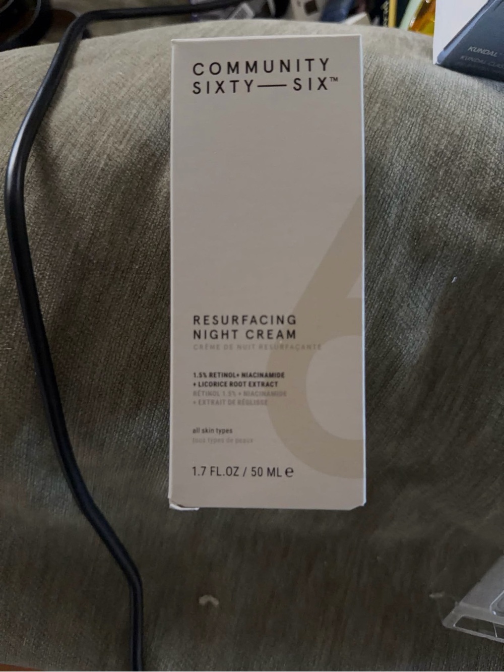 Community Sixty-Six Resurfacing Night Cream — Beige Nourishing Moisturizer